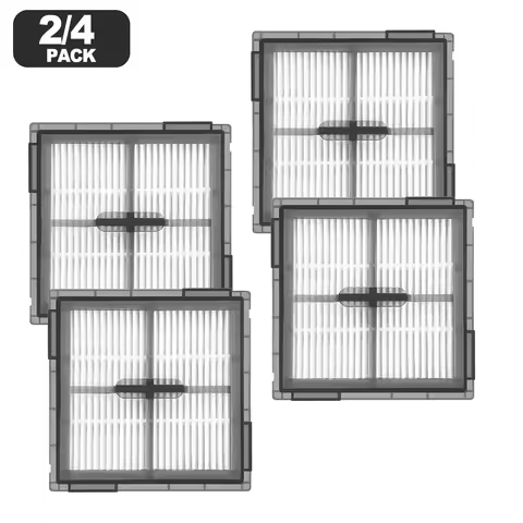 2/4pcs HEPA Filter Household Cleaning Tools Replacement For Roborock Q10 S5/Q10 S5+/Q10 VF/Q10 VF+/Q