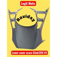 DAVIDSY2 MOTORPARTS LEGIT MOTO LOWER COVER ARARO CLICK125 V2 MOTORCYCLE