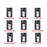 Headphone Jack Audio Flex Port Connector Parts for OPPO A72 A73 A74 A76 A77 A77s A78 4G 5G Ear Earph
