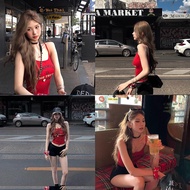 BikiniSexy Y2k Crop Top Letter Printing Tight Gypsy Fashion Comfortable To Wear Fast Delivery From T