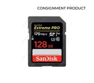SANDISK SD CARD EXTREME PRO SDXC UHS 1 128GB 170MB/S