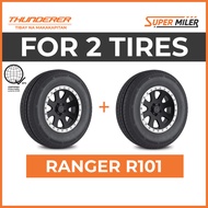 2pcs THUNDERER 185R14 RANGER R101 Car Tires