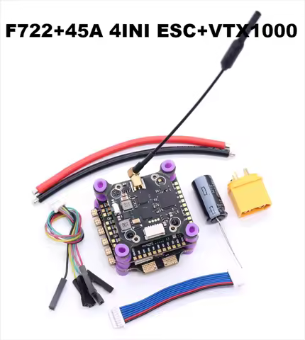 F722 F7/F745 V2 H743 Flight Control 45A/60A 4INI ESC VTX1000 Video 1080P Camera INAV Betaflight Flig