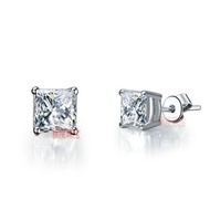 Moissan Earrings 1 Carat Earrings Diamond Diamond Yadu Jewelry Earrings Earrings Diamond Men Women S