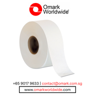 [SG Ready Stock] Jumbo Roll Toilet Paper/ Jumbo Toilet Roll Premium Quality, 500G X 200M X 2 ply(16ROLLS/BAG) / 100% PURE WOOD PULP