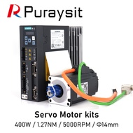 HY Puraysit Servo Motor kits 400W 6SL3210-5FB10-4UF1 1FL6034-2AF21-1MG1 1.27NM 5000RPM Dia.14mm