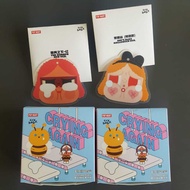 POP MART Crybaby Cryying Again Plush Pin Badge Secret Alice Robber Broken Heart Queen 100% New Seale