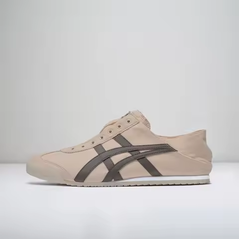 Onitsuka Tiger Mexico 66 Paraty Slip-On Sneakers—Easy to Put On and Take Off, Low-Top Casual Sneaker