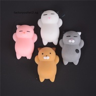 factoryoutlet2.sg Fashion Slow Rising Squishy Squeeze Cute Cat Expression Smile Face Soft Relif Toy Gift Hot