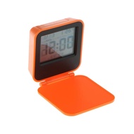 LazaraStoresพับนาฬิกาปลุกแบบพกพาโต๊ะนาฬิกาปลุกดิจิตอลW/Snooze