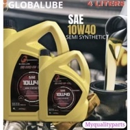 GLOBALUBE API SP-CK 10W40 4L LITER ENGINE OIL SEMI SYNTHETIC