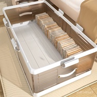 Bed Bottom Storage Box with Wheels Storage Box Drawer Type Household Clothes Storage Box Artifact Bed Bottom Flat Storag