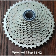 Cassette sprocket 11 speed shimano deore M5100 11 - 42T - sprocket 42T