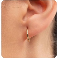 Hypoallergenic Titanium Hoop Earrings for Women&Men-8mm 10mm 12mm Small Silver Gold Huggie Hoops,Car