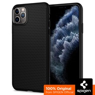SPIGEN Case for [Liquid Air] iPhone 12 / 12 Pro / 12 Pro Max / 12 Mini / iPhone 11 / 11 Pro / 11 Pro Max Case with Flexible Durable Shock Absorption Compatible with Apple iPhone 12 / 12 Pro / 12 Pro Max / 11 / 11 Pro / 11 Pro Max Case Cover - Matte Black