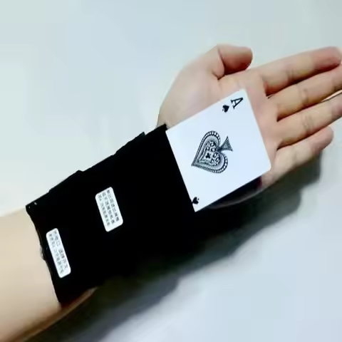 Electronic Card Switcher Ghost Hand Stage Magic Trick Card Appearing Exchange Device Magia Magicians
