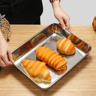 Lasagna Pan Set of 2 Rectangular Cake Pan Deep Baking Sheet Pans Stainless Steel for Lasagna Cake