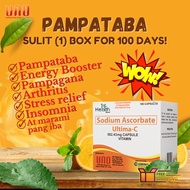 Ultima C 100capsules pampataba na vitamins, sodium ascorbate, alkaline c based non acidic vitamin c,