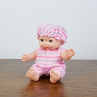 mini cute baby alive doll toys 4 inch Dress up reborn baby doll full silicone body newborn baby doll