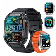 นาฬิกาสุขภาพ Smart Watch Bluetooth Call Smartwatch Men HR Blood Health Fitness Tracker for IOS Android นาฬิกาออกกำลังกาย