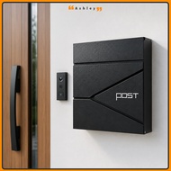 Peti Surat Mail Box Peti Surat Outdoor Modern Mail Box Outdoor Waterproof Letter Box Post Box Rain A