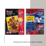 Photo Paper 210gsm matte and glossy