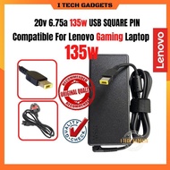 ITECHGADGETS Lenovo Laptop charger Laptop Lenovo Legion Ideapad Gaming 3 Leptop 20v 6.75a 135w