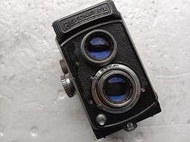 【AB的店】良上品日本製稀PIGEONFLEX Tomioka 80mm f3.5 120 白妖結構中片幅雙眼底片相機