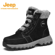 จี๊ป | รองเท้าบู๊ตหิมะ Jeep Official Mens Snow Boots รองเท้าลำลอง รองเท้าทำงาน กันลื่น กันกระแทก หนา