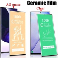 Huawei 100D Matte/Clear Ceramic Screen Protector Honor 60 70 80 90 SE P30 P60 Pro V40 Art View 40 50