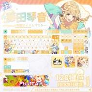 Star Dream Collection Exterior Academy Idol Master Fujita Keycap PBT Anime Two-Dimensional Light Tra