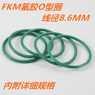 FKM Fluororubber O Ring High Temperature Resistant, Acid and Alkali Resistant O Sealing Ring Wire Di