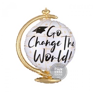 23" Balloon Globe Change the world