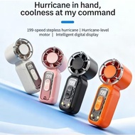 [ Luxon ] ( 199 Speed ) SG-97 Mini Turbo Fan Level 199 Speeds Adjustable Fan Super High Speed Deskto