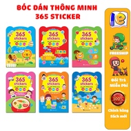 Book - Smart peel and stick - 365 stickers - Helps Children Develop and Help Children Develop IQ, EQ