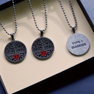 1.5 Tree of Life Pendant Stainless Steel Corrosion Medical Logo Medical ID Necklace