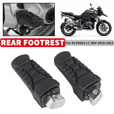 R1200GS LC ADV Rear Footpegs Passenger Footrest For BMW R 1250GS Adventure LC 2014-2023 S1000XR Foot