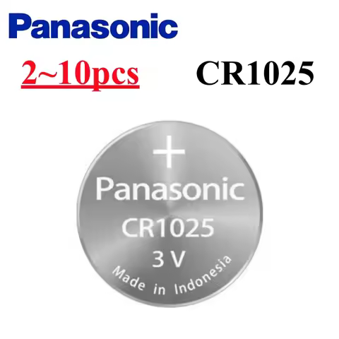 Panasonic 3V CR1025 Lithium Battery KL1025 BR1025 LM1025 DL1025 CR 1025 5033LC Batteries for Toys Re