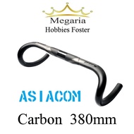 Drop Bar Carbon ASIACOM 380mm Dropbar Aero Handle Bar Roadbike LW