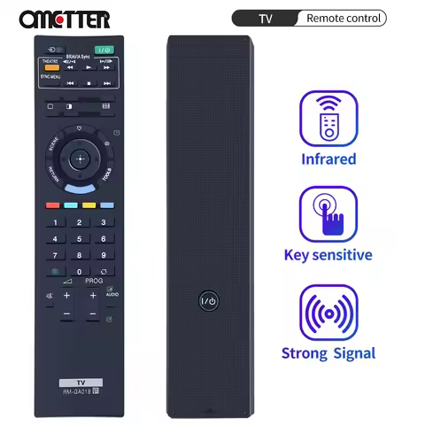 New RM-GA018 Remote Control Fit for Sony TV KLV-40BX400 KLV-32BX300 KLV-40BX401 KLV-32BX301 KLV-26BX