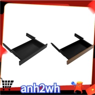 20 Inch Under Desk Pull-Out Drawer Organizer Sliding Metal Below Office Table Stationery Storage Box