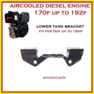▼ ❂ § Lower Tank bracket for Diesel Aircooled Engine Yamma, Yamada, kingstone 7Hp, 12Hp, 16Hp