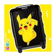 Cute Large Size Pikachu Luggage Stickers Counter Doors Windows Walls Refrigerator Decoration Sticker
