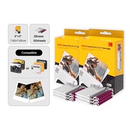 Kodak 4รูปถ่ายสำเร็จรูปสำหรับ KODAK Mini2 /Mini3 & Shot2/Shot3/PD450W 460