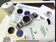 ROLEX OYSTER PERPETUAL DATE 15210 BLACK s/s BRACELET