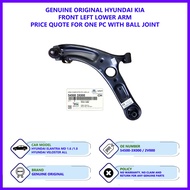 Hyundai Elantra MD 1.6 & 1.8 /  Veloster All Genuine Original Front Lower Arm ( Left 54500-3X000 / R
