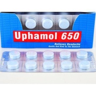 UPHAMOL 650mg 10 tablets