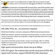 6-In-1 USB to UART Serial Port Module Set USB TTL 485 232 Free Conversion CP2102 USB to TTL TTL to 2