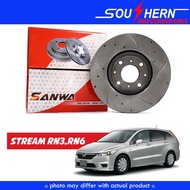 Honda Stream RN3/RN6-SANWA Sport Disc Rotor-Front