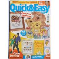 [USED] [QE 124] Quick &amp; Easy Cross Stitch, UK (Cross Stitch Magazine)